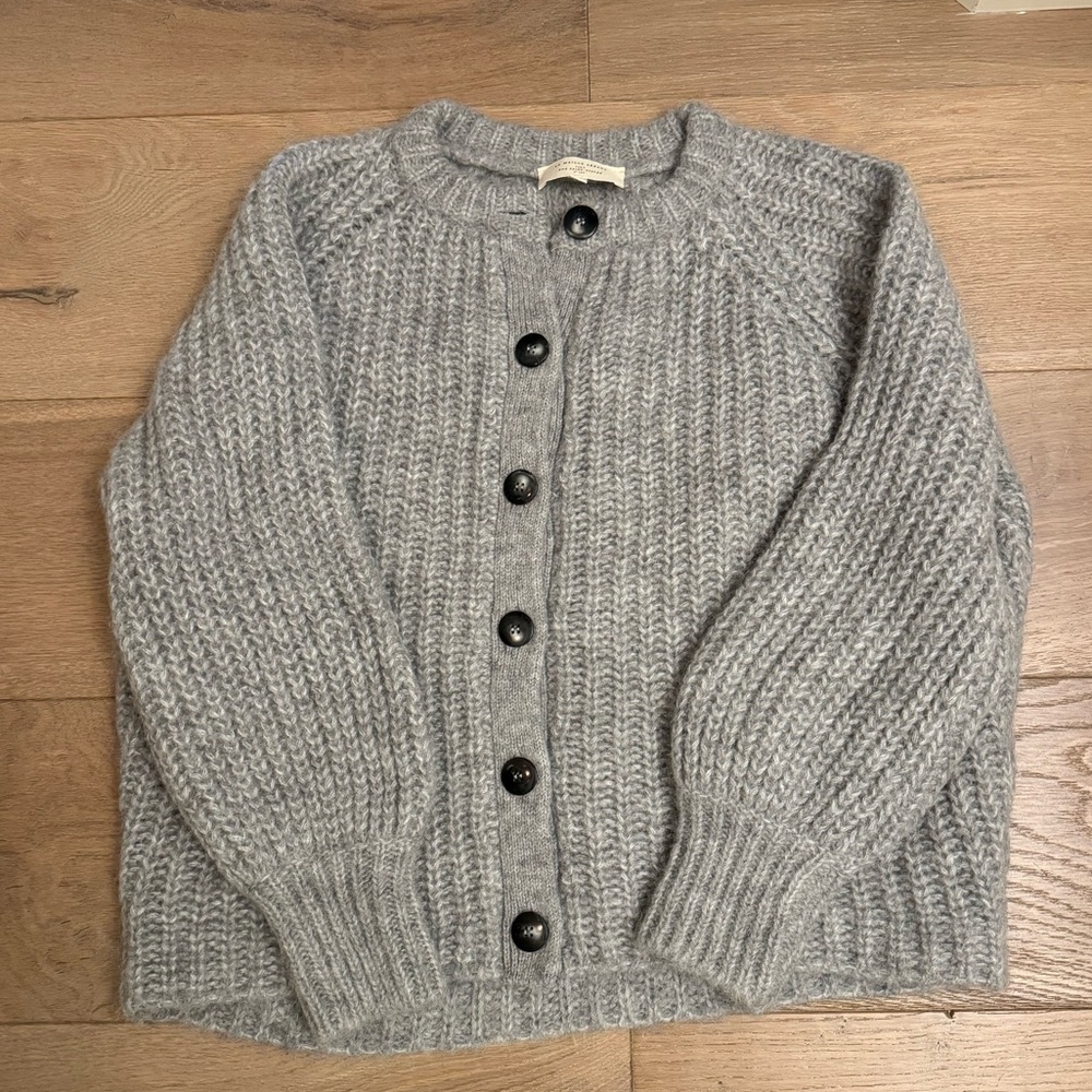 Sezane Emile Cardigan in Grey - Picture 4 of 6